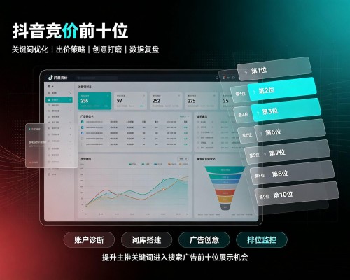 九原抖音搜索竞价