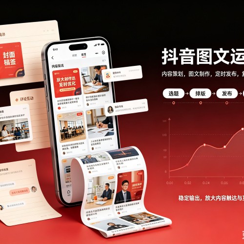 九原抖音图文代运营服务